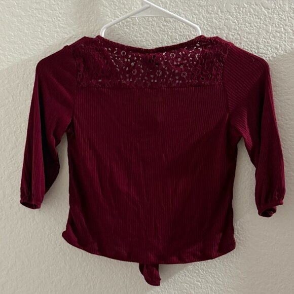 Ransom Girl Red top size S (7/8) girls - Picture 2 of 3
